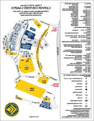 Canyon Country Campus Map